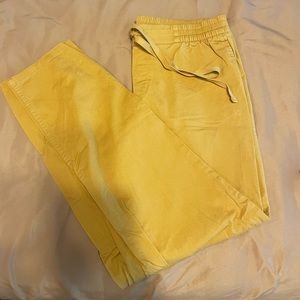 Old Navy yellow pants